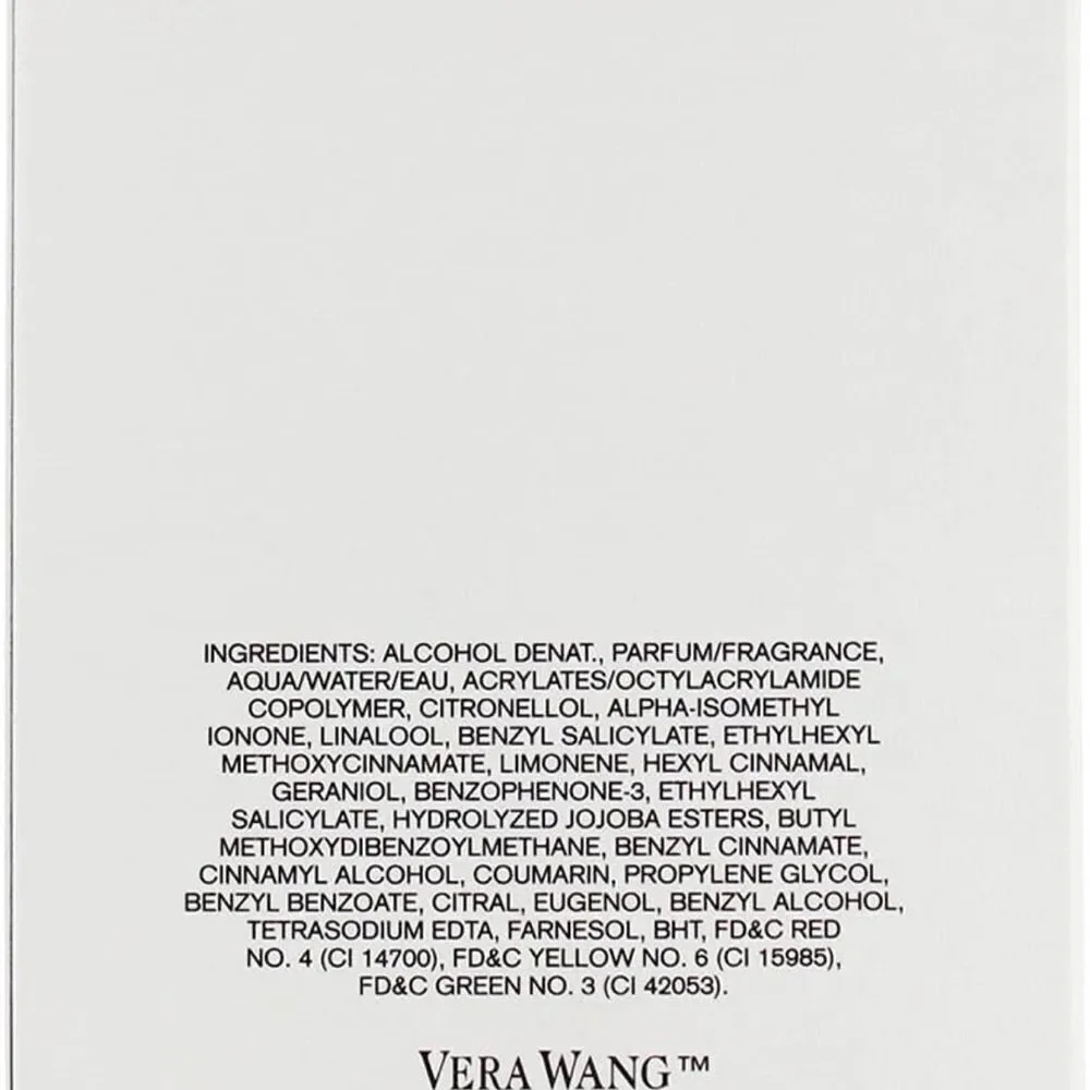 Vera Wang experience timeless